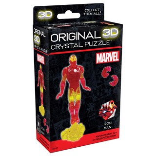 Foto 2 | Foto 2 | El Rompecabezas De Cristal 3d Desconcertó Al Superhéroe De Marvel Iron Man - Venta Internacional.