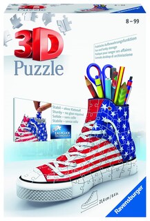 Foto 1 | Foto 1 | Puzzle 3d Ravensburger Estilo Americano 112 Unidades - Venta Internacional.