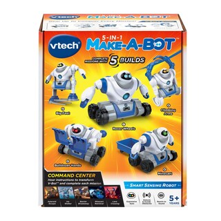 Foto 7 | Foto 7 | Robot De Juguete Vtech Make-a-bot 5 En 1 Con Sensor De Sonido Para Niños Mayores De 5 Años - Venta Internacional.