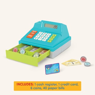 Foto 4 | Foto 4 | Caja Registradora De Juguete Battat Para Niños Pequeños Con Dinero De Más De 3 Años - Venta Internacional.