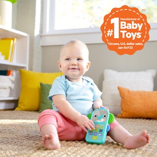 Foto 2 | Foto 2 | Teléfono De Juguete Para Bebés Bright Starts Elephone Con Música 6m+ - Venta Internacional.