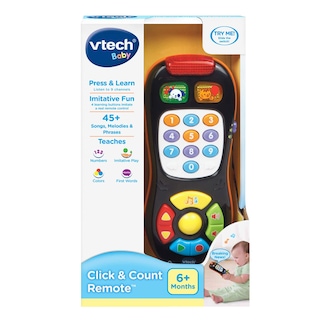 Foto 5 | Foto 5 | Control Remoto De Juguete Vtech Click And Count Para Más De 6 Millones Negro - Venta Internacional.