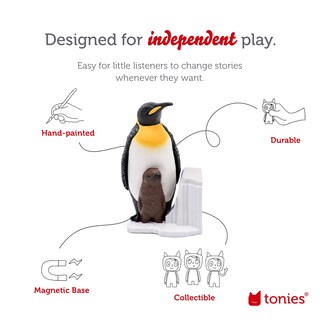 Foto 3 | Foto 3 | Personaje De Reproducción De Audio National Geographic Penguin Tonies - Venta Internacional.
