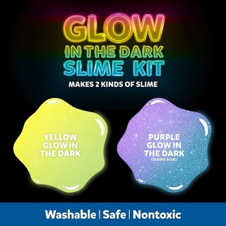 Foto 3 | Foto 3 | Slime Kit Elmer's Amarillo Y Morado Que Brilla En La Oscuridad 4 Piezas - Venta Internacional.