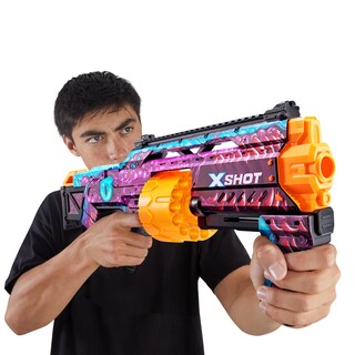 Foto 5 | Foto 5 | Dart Blaster Xshot Skins Last Stand Enigma Con 16 Dardos Para Niños - Venta Internacional.