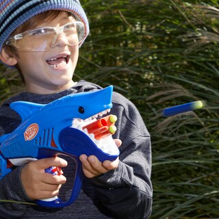 Foto 5 | Foto 5 | Dart Blaster Nerf Junior Wild Sharkfire Con 8 Dardos Nerf Elite - Venta Internacional.