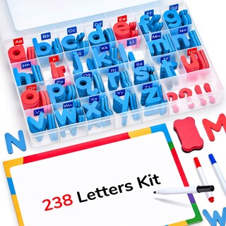 Foto 1 | Foto 1 | Kit De Letras Magnéticas Gamenote Classroom 238 Piezas Con Tablero - Venta Internacional.