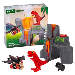 Foto 1 | Foto 1 | Set De Tren De Juguete Brio World Dinosaur Erupting Volcano 36092 - Venta Internacional.
