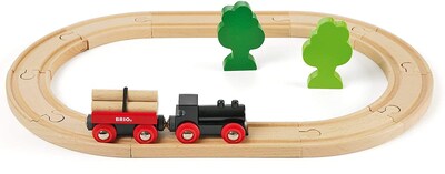 Foto 2 | Foto 2 | Juego De Trenes De Juguete Brio World Little Forest De 18 Piezas Para Niños De Más De 3 Años - Venta Internacional.
