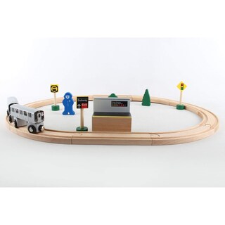 Foto 5 | Foto 5 | Set De Metro De Madera Daron Nyc Mta 20 Piezas Con Licencia Oficial - Venta Internacional.