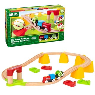 Foto 1 | Foto 1 | Set De Tren Brio World My First Railway Que Funciona Con Baterías - Venta Internacional.