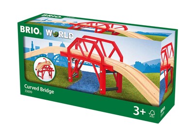 Foto 1 | Foto 1 | Puente Curvo Brio World Para Niños De Más De 3 Años Con Juegos De Tren - Venta Internacional.