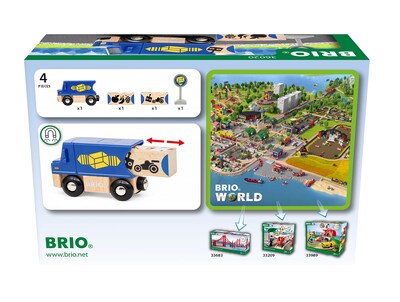 Foto 2 | Foto 2 | Camión De Reparto De Juguetes Brio World 36020 Para Niños A Partir De 3 Años - Venta Internacional.