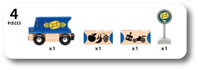 Foto 5 | Foto 5 | Camión De Reparto De Juguetes Brio World 36020 Para Niños A Partir De 3 Años - Venta Internacional.