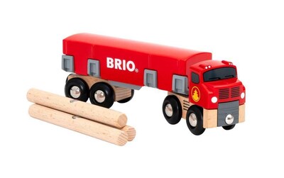 Foto 2 | Foto 2 | Juego De Trenes De Juguete De Madera Brio World Lumber Truck 6 Piezas 3 O Más - Venta Internacional.