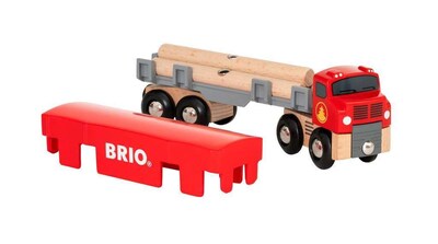 Foto 3 | Foto 3 | Juego De Trenes De Juguete De Madera Brio World Lumber Truck 6 Piezas 3 O Más - Venta Internacional.