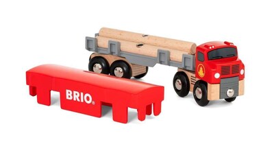 Foto 4 | Foto 4 | Juego De Trenes De Juguete De Madera Brio World Lumber Truck 6 Piezas 3 O Más - Venta Internacional.
