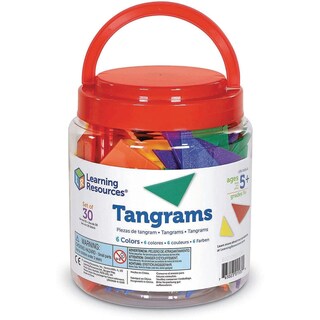 Foto 2 | Foto 2 | Set Tangrams Learning Resources Classpack 30 Unidades 210 Piezas - Venta Internacional.