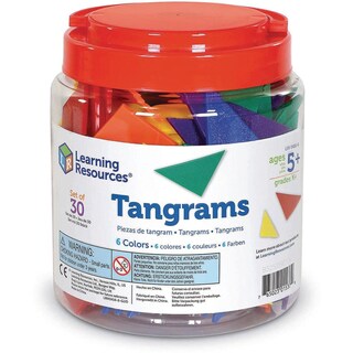 Foto 3 | Foto 3 | Set Tangrams Learning Resources Classpack 30 Unidades 210 Piezas - Venta Internacional.