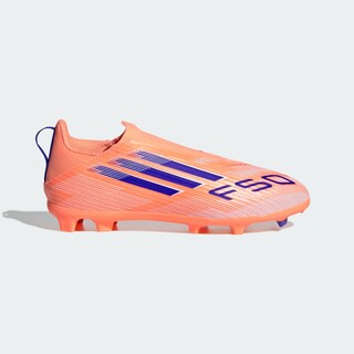 Foto 2 | Foto 2 | Calzado De Fútbol F50 League Para Terreno Firme/multiterreno Sin Cordones Para Niños Adidas Naranja Niños