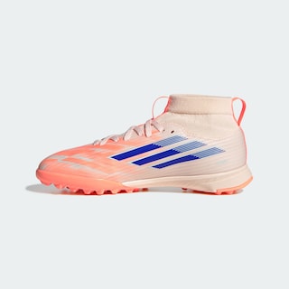 Foto 3 | Foto 3 | Calzado De Fútbol F50 Sparkfusion League Para Césped Artificial Sintético Para Niños Adidas Naranja Niños