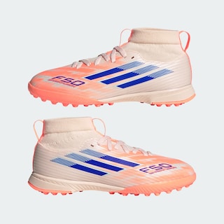 Foto 8 | Foto 8 | Calzado De Fútbol F50 Sparkfusion League Para Césped Artificial Sintético Para Niños Adidas Naranja Niños