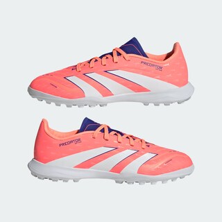 Foto 8 | Foto 8 | Calzado De Fútbol Para Césped Artificial Predator League Para Niños Adidas Naranja Niños