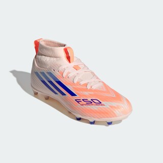 Foto 6 | Foto 6 | Calzado De Fútbol Para Terreno Firme O Césped Artificial F50 Sparkfusion League Para Niñas Adidas Naranja Niños