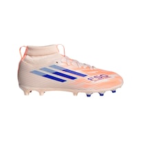 Calzado De Fútbol Para Terreno Firme O Césped Artificial F50 Sparkfusion League Para Niñas Adidas Naranja Niños