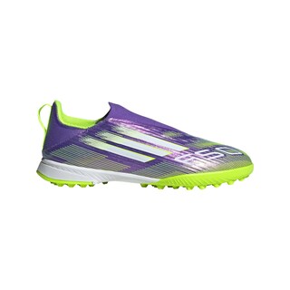 Foto 1 | Foto 1 | Tacos Para Césped Artificial Sin Cordones F50 League Para Niños Adidas Violeta Niños