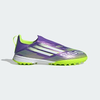 Foto 2 | Foto 2 | Tacos Para Césped Artificial Sin Cordones F50 League Para Niños Adidas Violeta Niños