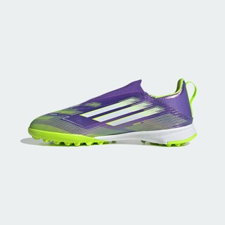 Foto 3 | Foto 3 | Tacos Para Césped Artificial Sin Cordones F50 League Para Niños Adidas Violeta Niños