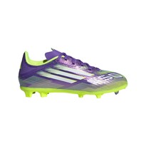 F50 League Terreno Firme/multiterreno Calzado De Fútbol Niños Adidas Violeta Niños