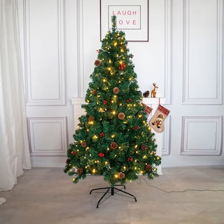 Foto 2 | Foto 2 | Árbol De Navidad 210cm De Altura Con 1100 Ramas Con 400 Luces Led.