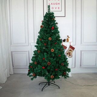 Foto 4 | Foto 4 | Árbol De Navidad 210cm De Altura Con 1100 Ramas Con 400 Luces Led.