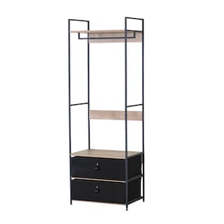 Foto 1 | Foto 1 | Perchero Industrial Con Entrepaños Y Cajoneras Ilios Innova. Closet Moderno Y Organizador De Ropa