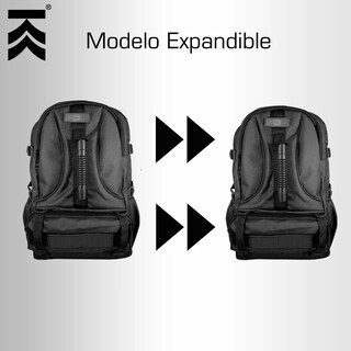 Foto 3 | Foto 3 | Super Mochila Lab.g   Tactica Expandible Multiusos Camping Negro