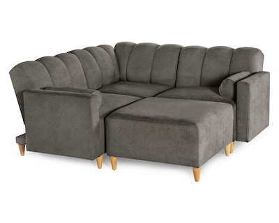 Foto 4 | Foto 4 | Sala De 4 Módulos Makora Kieran Con Memory Foam Color Oxford Chenille Respaldo Reclinable De 3 Posiciones