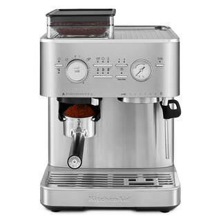 Foto 1 | Foto 1 | Cafetera Semiautomática Espresso Gris Kitchenaid Kes6551sx