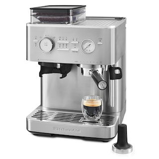 Foto 3 | Foto 3 | Cafetera Semiautomática Espresso Gris Kitchenaid Kes6551sx