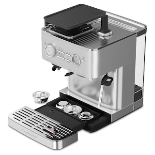 Foto 5 | Foto 5 | Cafetera Semiautomática Espresso Gris Kitchenaid Kes6551sx