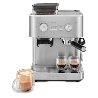 Foto 6 | Foto 6 | Cafetera Semiautomática Espresso Gris Kitchenaid Kes6551sx