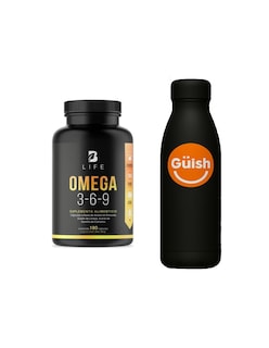 Foto 1 | Foto 1 | Omega 3 6 9 De 180 Cápsulas + Gratis Termo Güish De Regalo