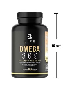 Foto 2 | Foto 2 | Omega 3 6 9 De 180 Cápsulas + Gratis Termo Güish De Regalo