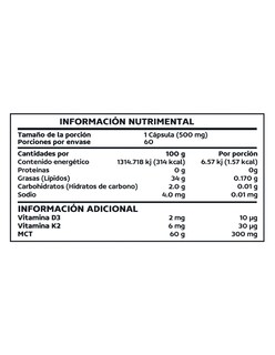 Foto 4 | Foto 4 | Vitamina D3 + Vitamina K2 + Mct Oil 60 Cápsulas + Gratis Termo Güish De Regalo