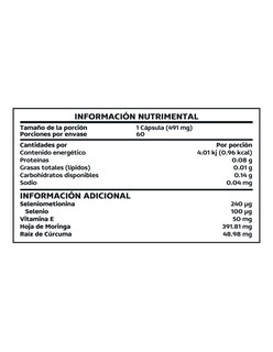 Foto 3 | Foto 3 | Selenio Seleniometionina 60 Cápsulas + Gratis Termo Güish De Regalo