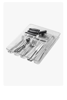 Foto 1 | Foto 1 | Bandeja Grande Organizador Cubiertos Xtellar Cajon Cocina Utensilios Transparente