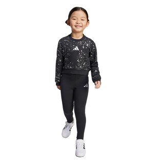 Foto 2 | Foto 2 | Conjunto Everyday Glam Para Niñas Adidas Negro Niños
