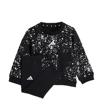 Set Girls Everyday Glam Para Niñas Adidas Negro Niños