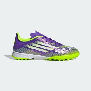Foto 2 | Foto 2 | Calzado De Fútbol f50 League Césped Artificial Niños Adidas Violeta Niños